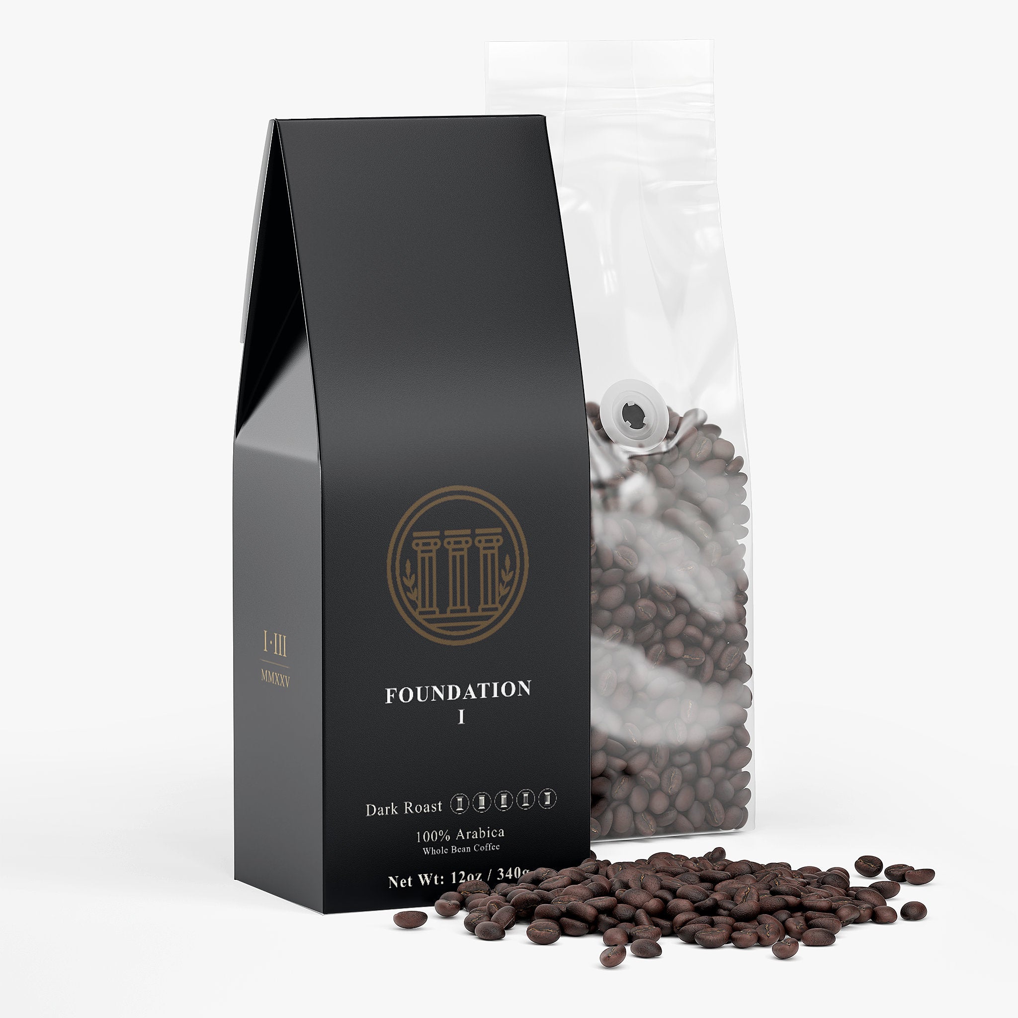 FOUNDATION I - Dark Roast Whole Bean Coffee